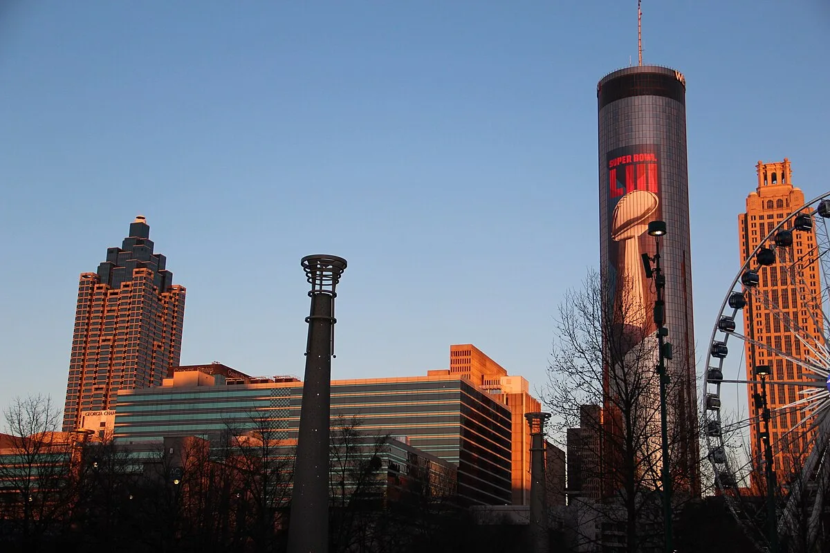 Centennial Olympic Park in downtown Atlanta