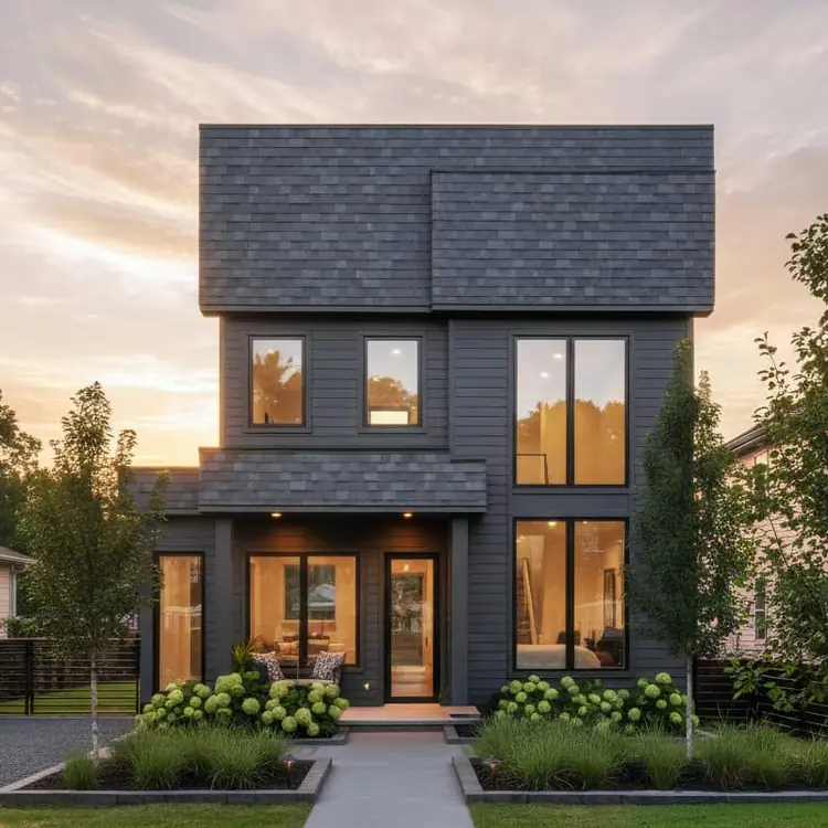 Artist rendering of The Row 900 homes on Hank Aaron Drive in Peoplestown, Atlanta