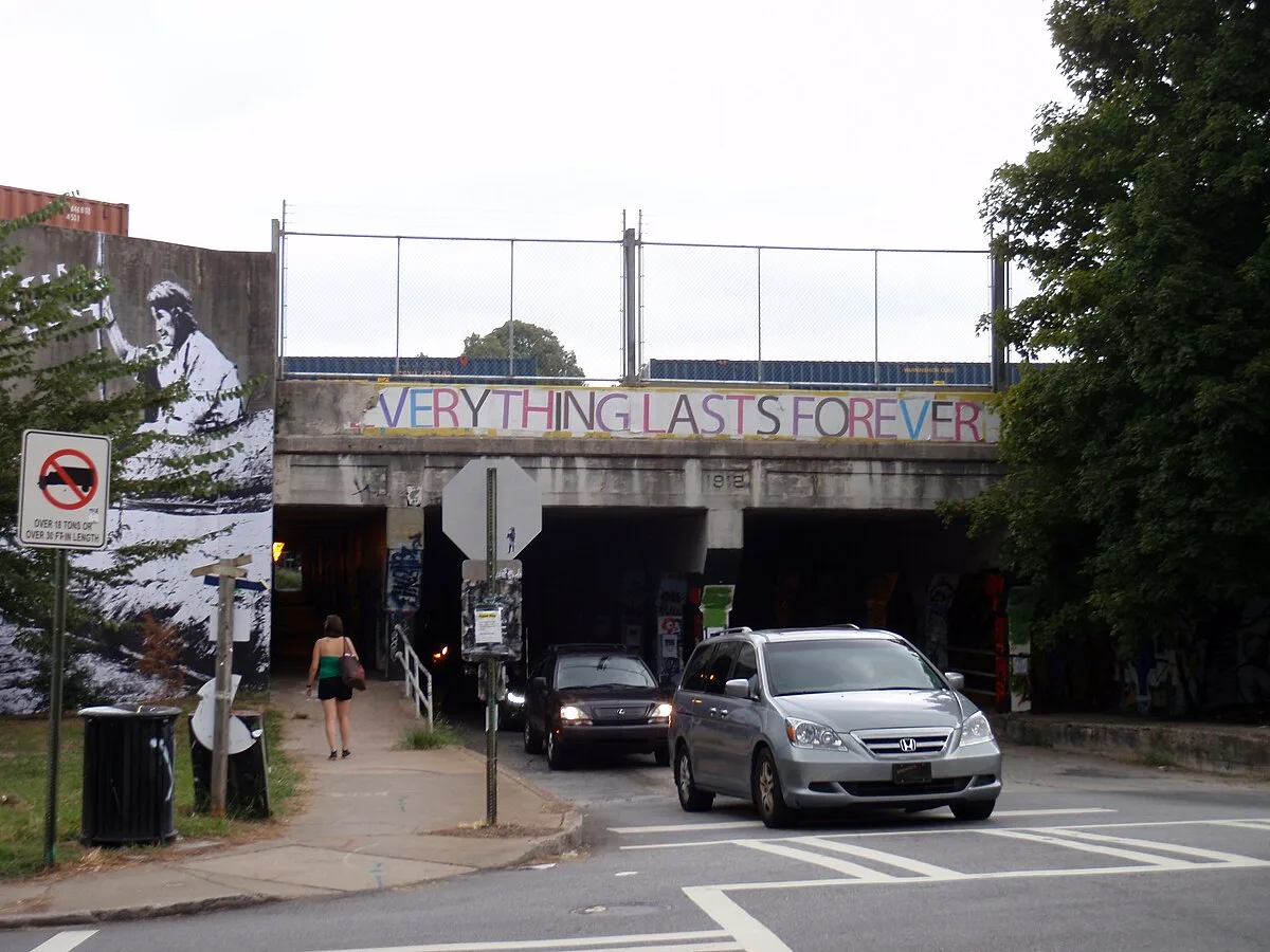 Entrance to the Krog Street Tunnel in Atlanta