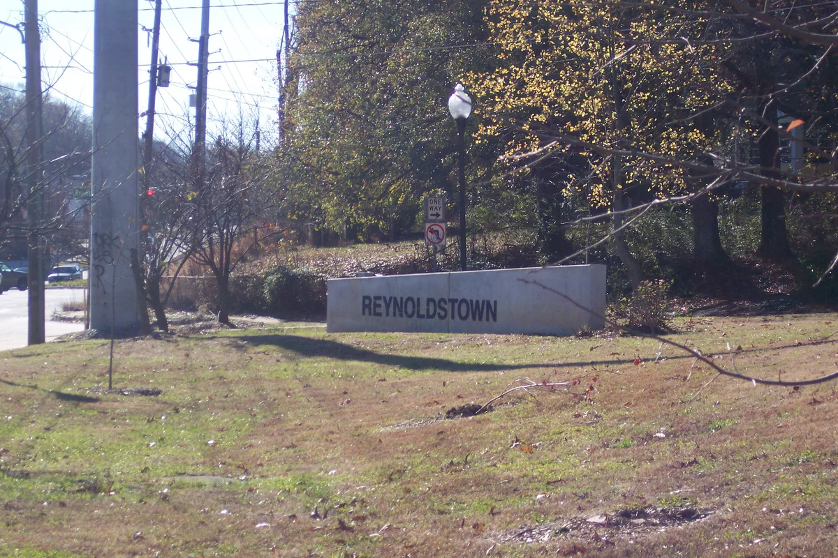 Reynoldstown neighborhood street scene in Atlanta