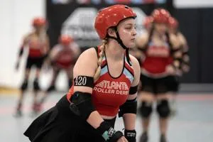 Atlanta Roller Derby match at Agnes Scott College