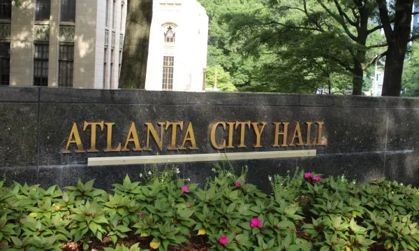 Atlanta City Hall building exterior