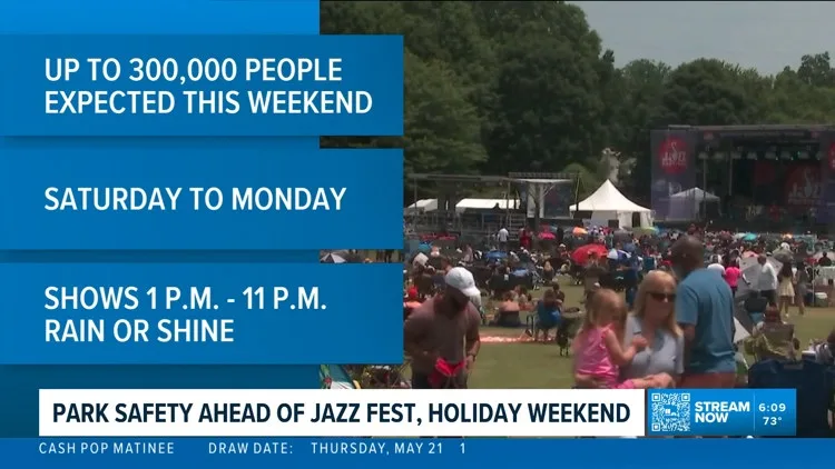 Atlanta Jazz Festival main stage at Piedmont Park
