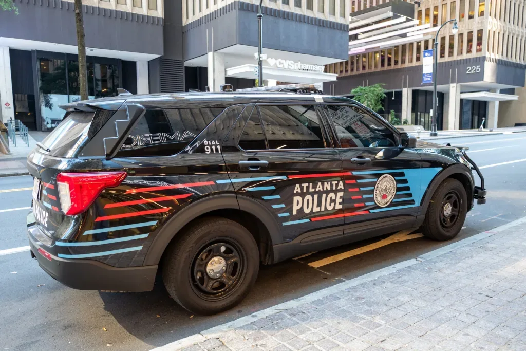 Atlanta Police Department patrol car