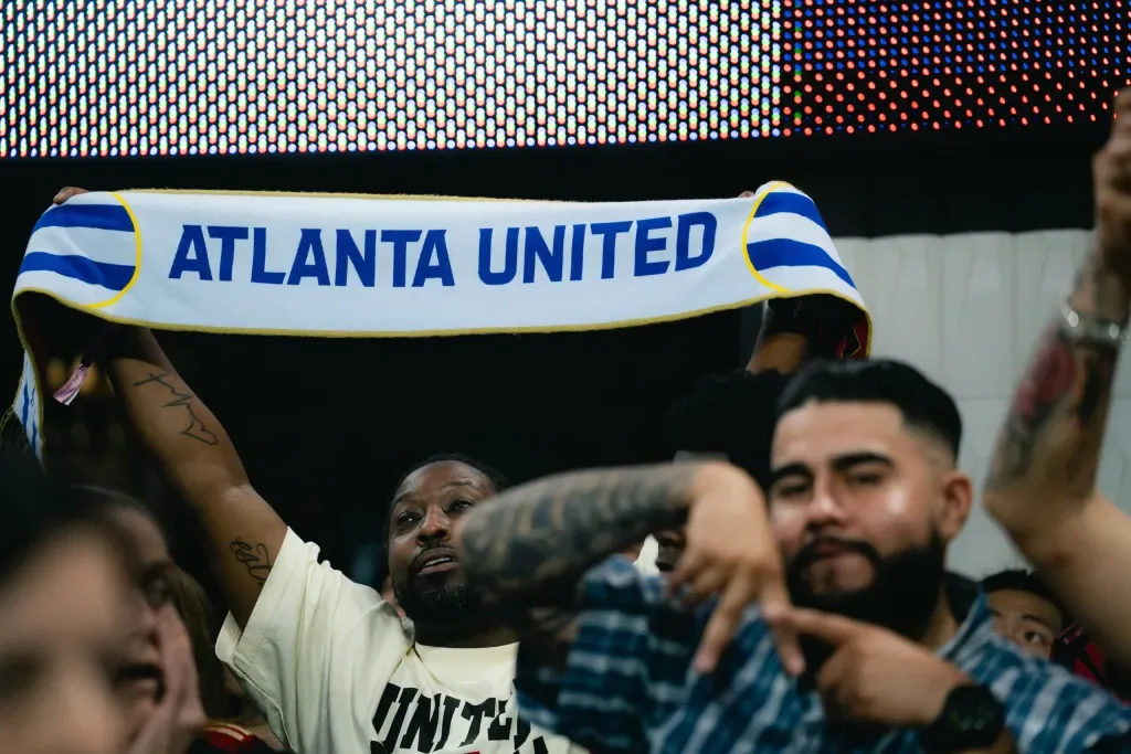 Atlanta United match at Mercedes-Benz Stadium on 404 Day