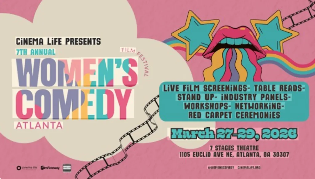Atlanta Women's Comedy Film Festival at 7 Stages Theatre in Little Five Points