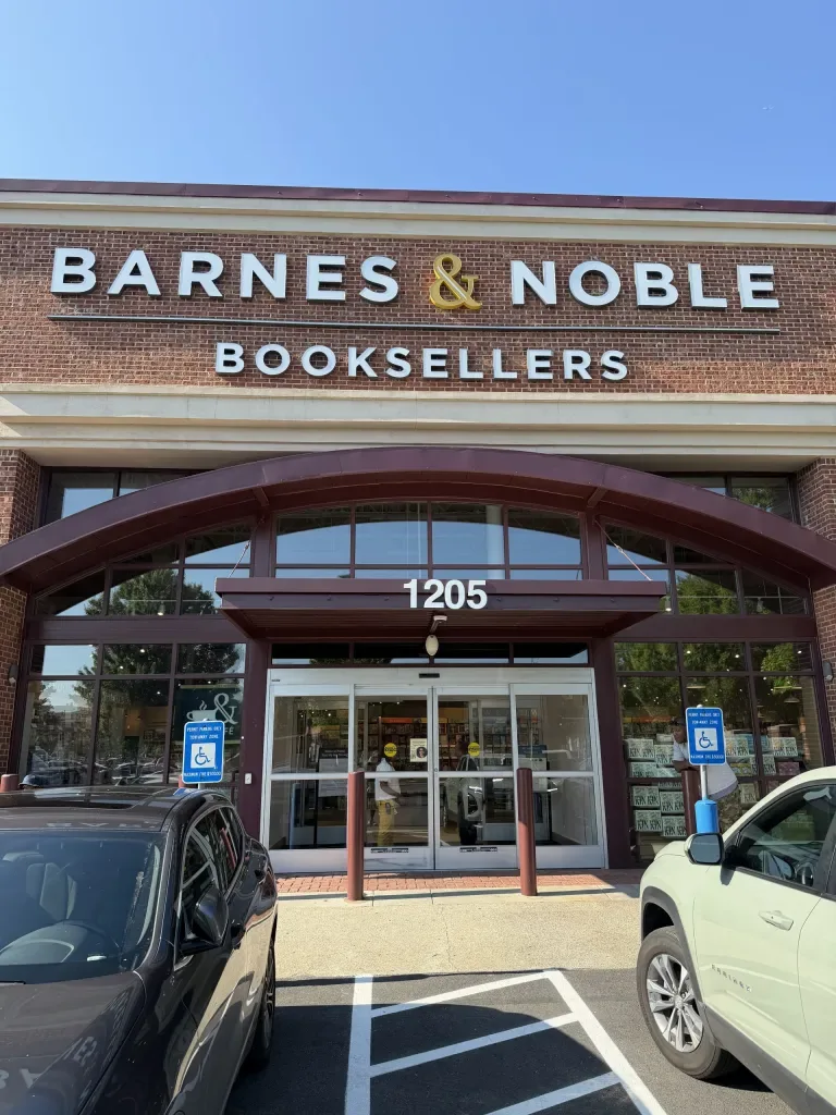 Customers browse the new Barnes & Noble at the Edgewood Retail Center in East Atlanta
