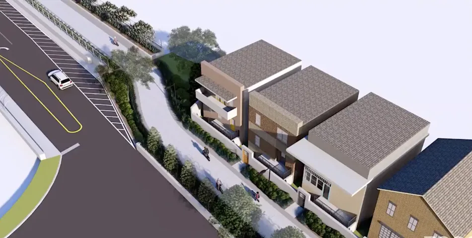 Rendering of the new BeltLine Southside Trail bridge over Interstate 20