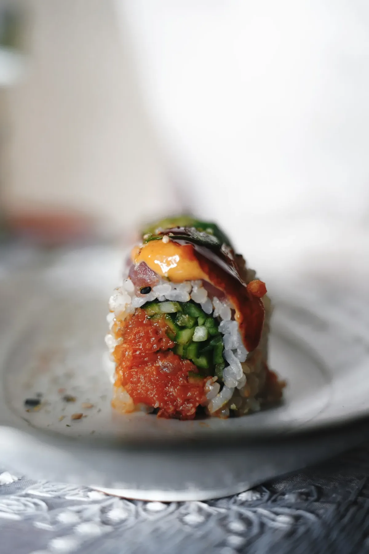 Spicy tuna roll at Brush Sushi in Buckhead