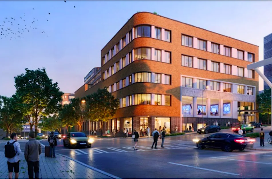 Rendering of the Constitution Building renovation in downtown Atlanta