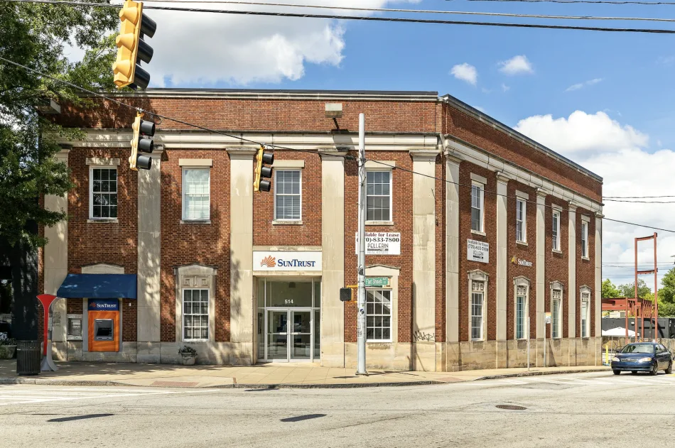 Historic Marbut and Minor Building at 514 Flat Shoals Avenue in East Atlanta Village