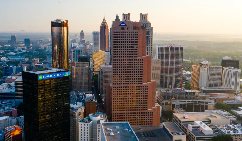 Georgia-Pacific Center tower in downtown Atlanta