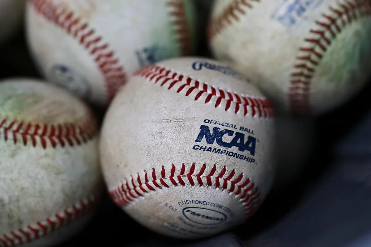 Georgia Tech baseball players celebrating during the ACC tournament