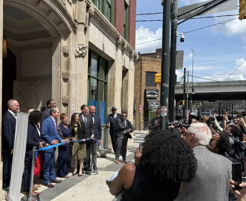 Georgia Works ribbon cutting at Odd Fellows building on Auburn Avenue