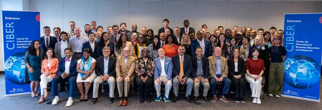 Georgia State CIBER classroom technology workshop in downtown Atlanta