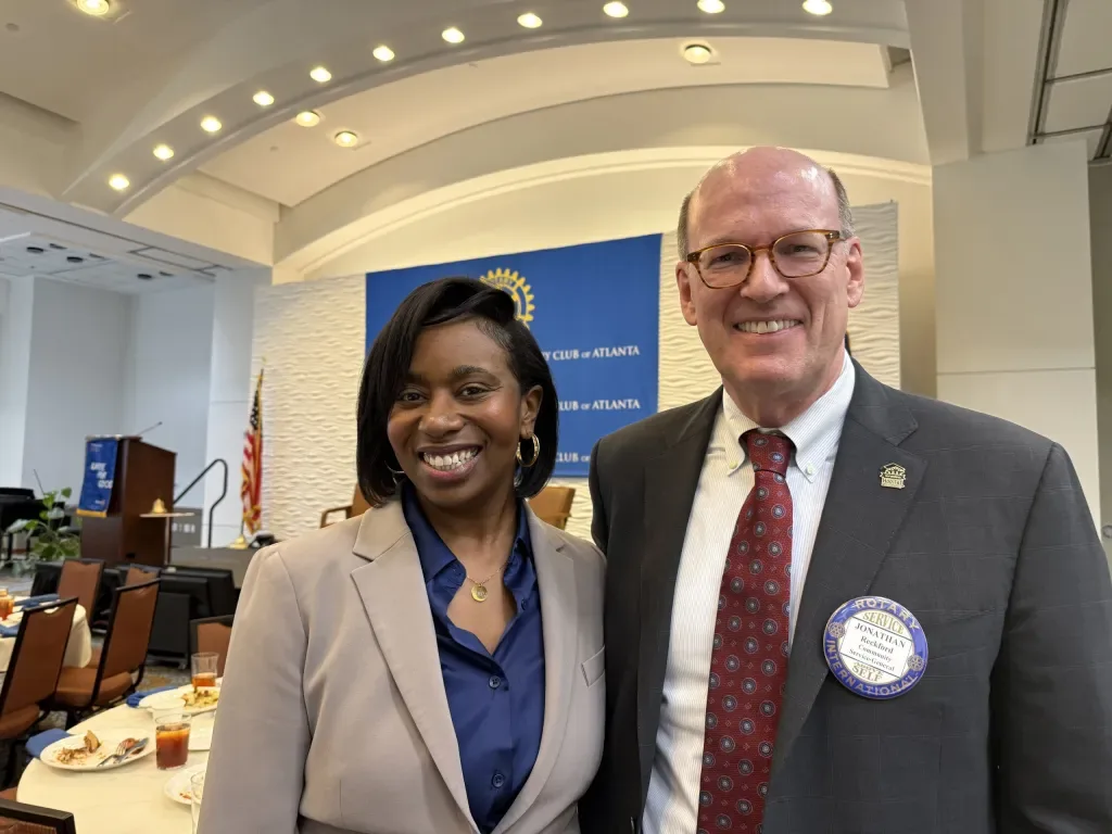 Habitat for Humanity leaders at the Carter Work Project announcement in Atlanta