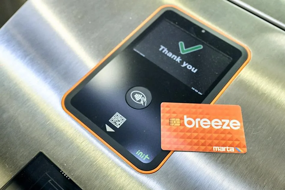 MARTA's new better Breeze fare system equipment