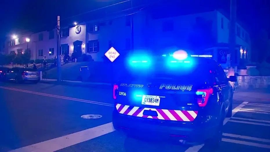 MARTA bus at a stop in downtown Atlanta ahead of the NextGen Bus Network launch