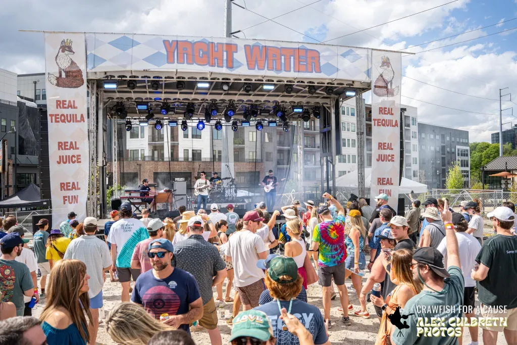 Live music performance at Mental Awakening festival