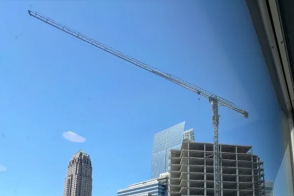 The Midtowne construction site at 14th and Peachtree