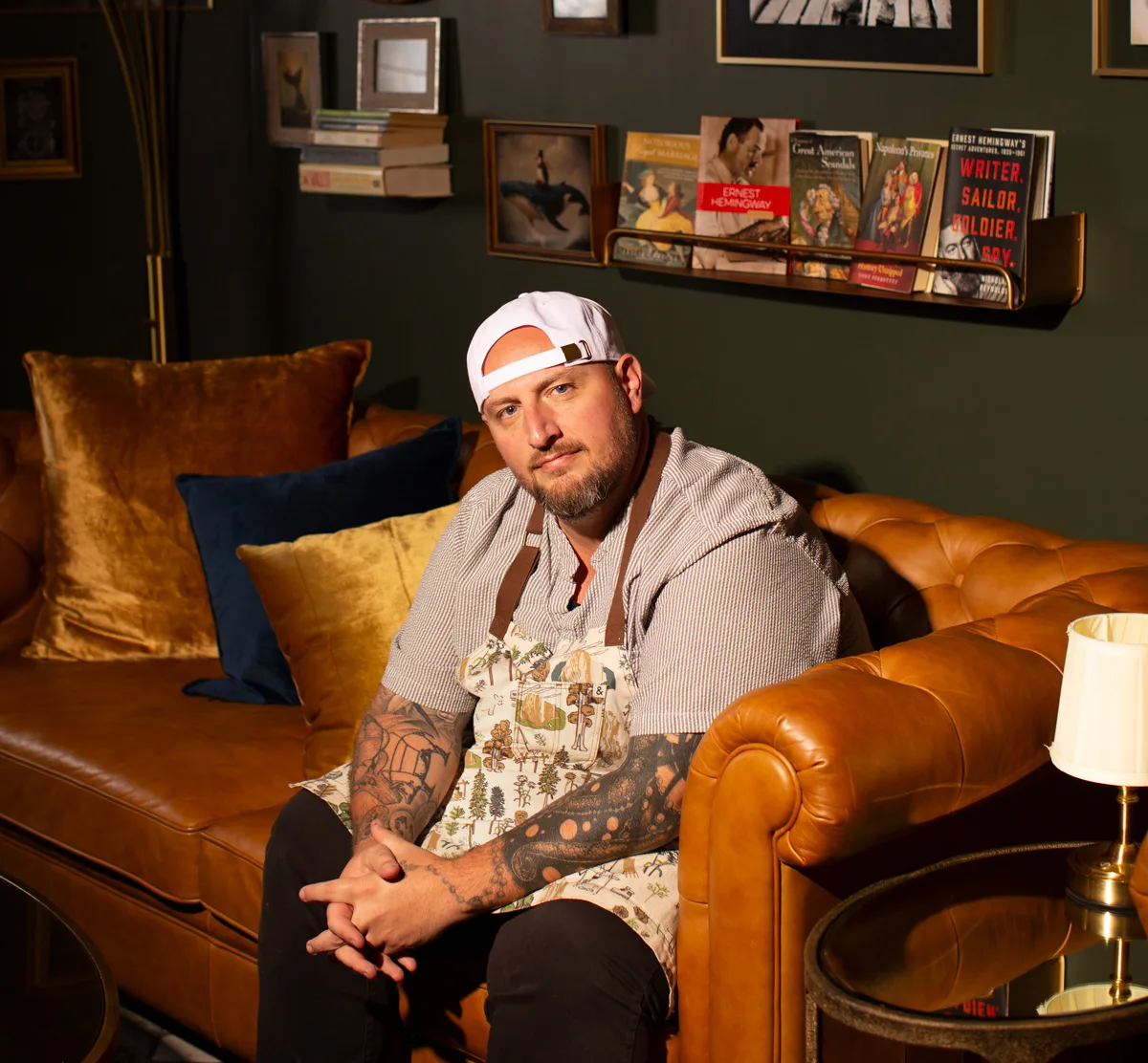 Chef Pat Pascarella at his new restaurant Rosso in Midtown