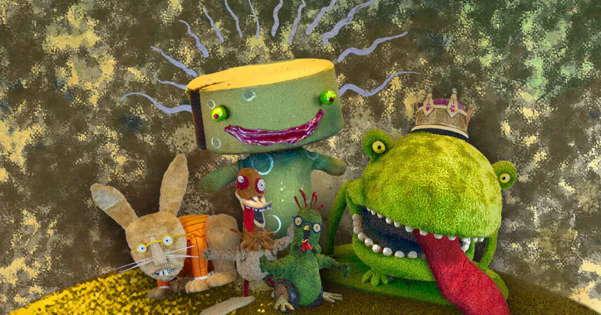 Center for Puppetry Arts production of The Stinky Cheese Man in Midtown Atlanta